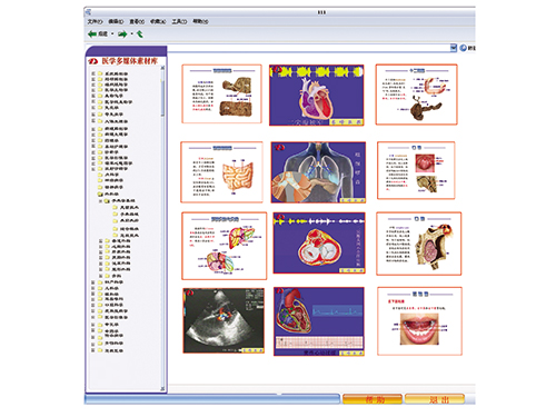醫學多媒體素材庫及教學平臺